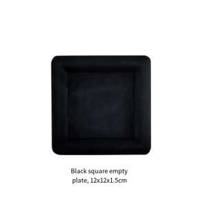 Velvet Jewelry Display TrayHigh-Grade Flannelette Storage Box for RingsNecklaces & Watches - for Jewelry Stores & Home Display