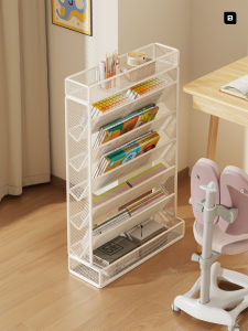 WUBUWEI | Student Desk and Floor Standing Book Organizer