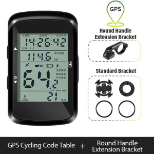 NEWBOLER Bicycle Computer Wireless GPS Bike Speedometer MTB Road Bike Waterproof USB Rechargeable Bicycle Accessories