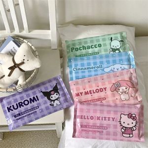 Multi-Use Adhesive Garbage Bag Hello Kitty Car Trash Bag Cinnamoroll Portable Household Dormitory Desktop Sanitary Bag