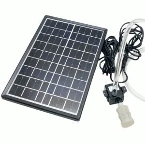 6W Mounted Solar Panel Submersible Pump Solar Water Pump 12V Circulating Fish Pond Filtration Oxygen Submersible Pumps