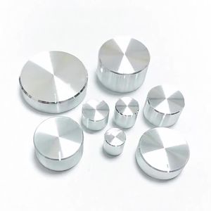 20mm Mechanical Keyboard Knob Volume Control Gear Manual Rotary Key Cap For Fine Tuning Metal Texture Inner Diameter 6mm