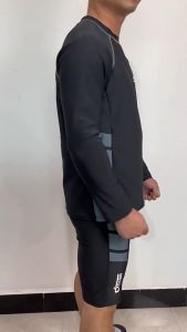 ชุด ดำน้ำ คู่รัก กันUV ผู้ชายและผู้หญิง ชุดว่ายน้ำชาสั้น ผ้ากันยูวีอย่างดี