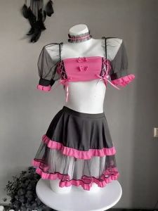 ชุดคลอสเพลย์กระต่ายซีทรูระบายแบบเซ็กซี่2584 จัดส่งที่รวดเร็ว