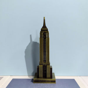 Mô Hình Kiến trúc Thép Empire State Building New York Trang Trí Nhà Đồ Trang Trí Để Bàn Quà Tặng Du Lịch Trang Trí Nhà