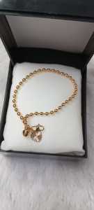 Bundara Acc-1564 Gelang titanium wanita Gelang Motif merica cantik simple titanium
