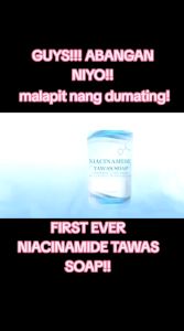10 PCS NIACINAMIDE TAWAS SOAP (Big Edition) | Body Odor Control Skin Lightening