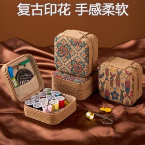 Bộ Dụng Cụ Khâu Thêu Di Động Chất Lượng Cao Mới Dùng Tại Nhà Cao Cấp Đa Năng DIY Hộp Đựng Kim Mũi Khoan Dụng Cụ Bảo Quản