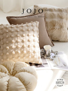 Modern Simplicity Style Pillow JOJOS L PD Canvas Sofa Living Room Home Decor Cushion Cover for Vacation Rental