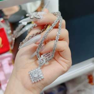 Mặt hình thoi nhọn tấm mới Kami trang sức sỉ MT284T