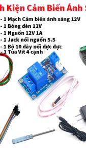 Bộ Linh Kiện Cảm Biến Nhiệt Độ Độ Ẩm Ánh Sáng Bài Tập Sách Công Nghệ Lớp 8