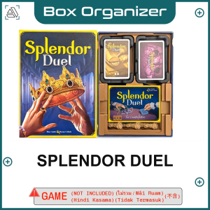 Splendor Duel Board Game Box Organizer Insert