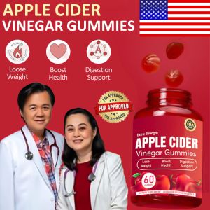 Apple Cider Vinegar Gummies slimming capsules for weight loss detox collagen gummies supplement 100% PURE vegan formula reduce anxiety and pressure boost health metabolism promote digestion adjust blood sugar vitamin