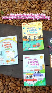 Bộ sách (có lẻ cuốn) Hàng ngàn ý tưởng vui vẻ: làm họa sĩ điệp viên đi chơi xa ngày mưa - Đinh Tị