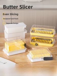 Food Grade Cheese Slice Storage Box ness Preservation Box Refrigerator Cold Storage Cover Lid Butter Cutting Storage Container