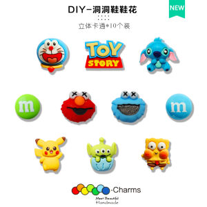 Hole Shoes Shoe Ornament Accessories Zhibixing Shoe Buckle Fit Crocs Shoes Decorative Buckle Removable Flower Button Accessories