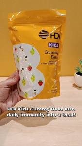 HDI Kids™ Gummy Bees | Propolis & Vitamin C Boost for Healthy & Strong Kids | 60 Gummies