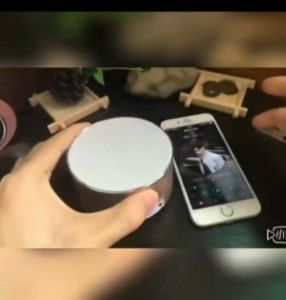 Mini Speaker สมาร์ทไร้สายบลูทู ธ ปืนใหญ่เหล็กขนาดเล็กเสียงซับวูฟเฟอร์ลําโพงการ์ดการ์ดแบบพกพากลางแจ้งในครัวเรือน Bass Bluetooth Speaker