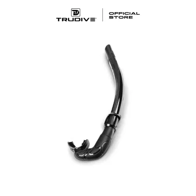 Trudive Freediving Snorkel - Black