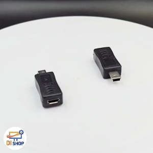 Micro USB Female to Mini USB Male data charger Adapter Moto HTC Nokia Moto Phone