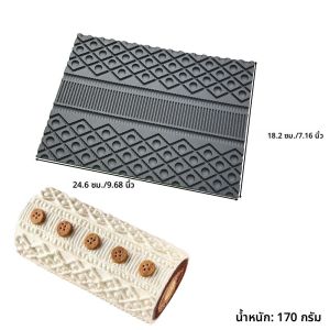 เนื้อสีดํา Mousse เบาะทรงกระบอก Mousse แม่พิมพ์หลักครัว Bakeware ชุดซิลิโคนแม่พิมพ์เค้กปาร์ตี้ Pastry Baking Tools