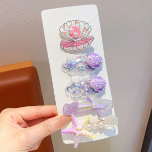 ENEN | Ocean Mermaid Theme Gentle Hair Clip Cute Accessory