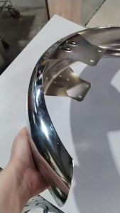 [MDEPOT] MOTORCYCLE FRNOT FENDER STAINLESS CT100/BAJAJ