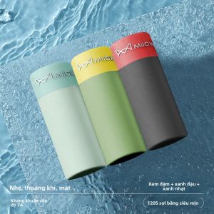 Quần lót nam MiiOW Ice Silk quần đùi mỏng thoáng khí không đường may