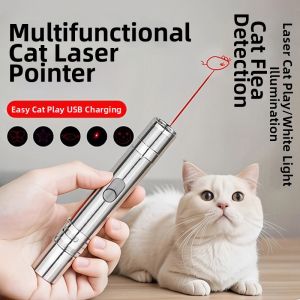 Multi-Pattern Rechargeable Cat Toy Laser Pen