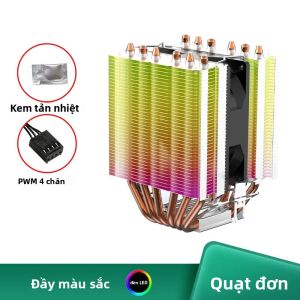 Quạt Tản Nhiệt CPU RGB X99 Với 6 Ống Dẫn Nhiệt Tương Thích Với Intel LGA 1700/1200/115x Series & AMD AM5/AM4/AM3