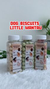 Little Mantou Dog Biscuit 60gram - Snack Cemilan Kalsium Puppy Anjing Dog Treat Cemilan Dog Snack Biscuit Anjing - Snack Kalsium Anjing Treat Stick Cemilan Sehat Dari Daging Buah dan Sayur Segar Biskuit cemilan snack anjing dog food biscuit steamed bread