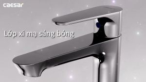 Vòi rửa Lavabo lạnh chính hãng Caesar B060C - tặng kèm dây cấp BF422 chính hãng Caesar
