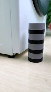 4pcs/Set Pads Penyangga Mesin Cuci Alas Mesin Cuci Alas Peredam Getaran kulkas Universal Anti Slip dan Anti Getaran Anti Kebisingan Suku Cadang Aksesoris Mesin Cuci