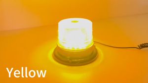 DC12V-24V Car Truck Magnetic Warning Flash Beacon Strobe Emergency Light Police Lights Lamp