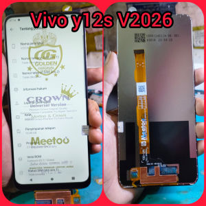 lcd touchsreen ts fulset vivo y12s seri hp V2026
