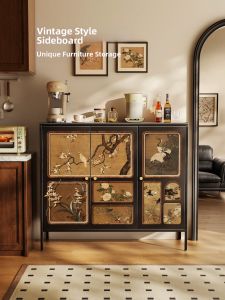 Vintage Multifunction Storage Cabinet