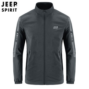 Jeep tinh thần của người đàn ông áo khoác mới đứng cổ áo khoác ngoài trời Windproof và không thấm nước Áo khoác làm việc