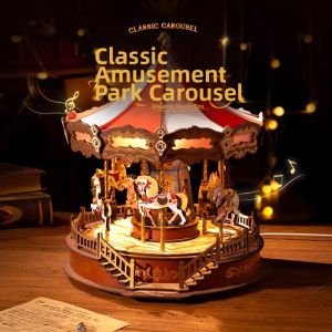 rolife | DIY Musical Carousel Box Gift for Girls