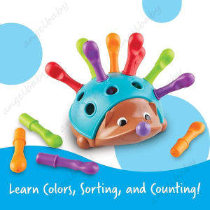 Spell Hedgehog toy learning color number classification puzzle early education children training