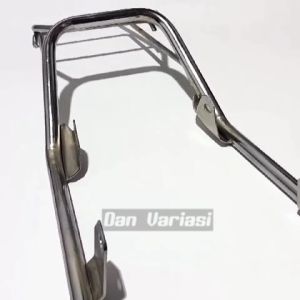 -DBW- BEHEL WIN MOTOR BAHAN BESI KOKOH DAN TEBAL PERSIS SEPERTI 0RI WARNA NETRAL/CROME