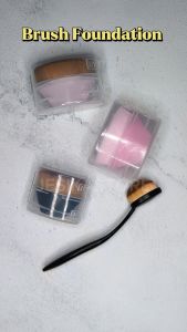 Brush Make Up Satuan untuk Foundation Powder Brushes dan Bedak Ajaib Oval