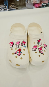 Sticker 2D Charm jibbitz gắn dép sục mẫu C29 đa dạng