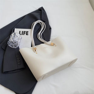 Red Wedding Tote Bag Large Capacity Single Shoulder Ladies Bag 2025 New Style High End Feel ILINX Soft PU Leather Zipper Closure