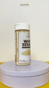 ALAMEE Wijen Putih White Sesame Seed Bumbu Dapur Organik Tanpa Campuran