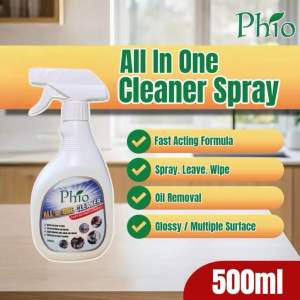 Phio All In One Cleaner Spray 500ml STRONG CLEANING EFFECT Fast Acting Formula Phio Pembersih Serbaguna 强力去除污渍