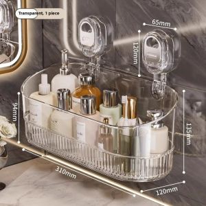 Suction Wall-mounted Bathroom Storage Rack