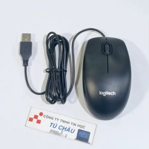 Chuột máy tính có dây Logitech B100 chính hãng (Chuột có dây) / Chuẩn cắm USB