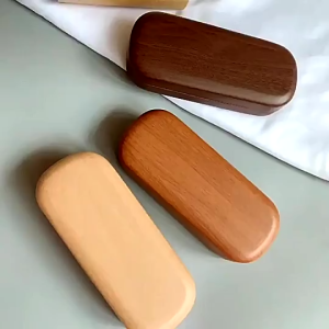 กล่องสไตล์มินิมอลย้อนยุครุ่นกล่องลายไม้กล่องแว่นตาแฟชั่นกล่องใส่แว่นไซส์มาตรฐานสำหรับผู้ชายและผู้หญิงของขวัญ-detlyet