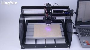 24 ชั่วโมง รุ่นอัพเกรด CNC 3018 Pro-M เครื่องแกะสลัก ควบคุมเครื่องกัด Pcb 3 แกน เครื่องแกะสลักเราเตอร์ไม้พร้อมตัวควบคุมออฟไลน์ + 20 บิต