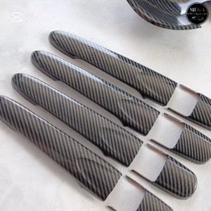 Paket Handle Outer Tank Cover Mobil All New Avanza 2012 - 2021 TRD SPORTIVO Carbon Glossy